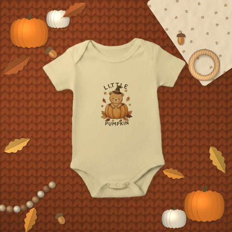 Personalized Soft Cotton Bodysuit
