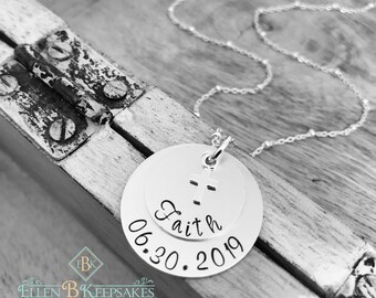 Christian Jewelry for Women, Baptism Necklace, Baptism Gift, Faith Necklace, Religious Jewelry for Women, Sterling Silver Cross Necklace