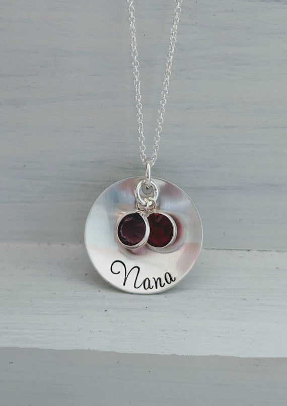 Personalized Clover Lucky Necklace 1-8 Family Names Birthstone Pendants  Mothers Day Jewelry Gift for Women Mom Wife Grandma Nana - AliExpress