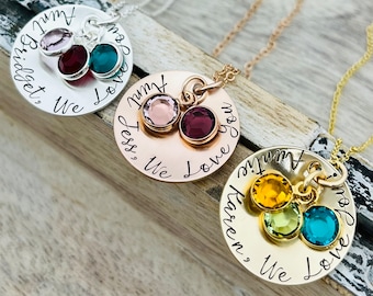 Aunt Necklace, Aunt Jewelry, Gift for Aunt, Birthstone Necklace for Aunt, Aunt Gift, Birthstone Jewelry, Special Aunt, Jewelry for Aunt