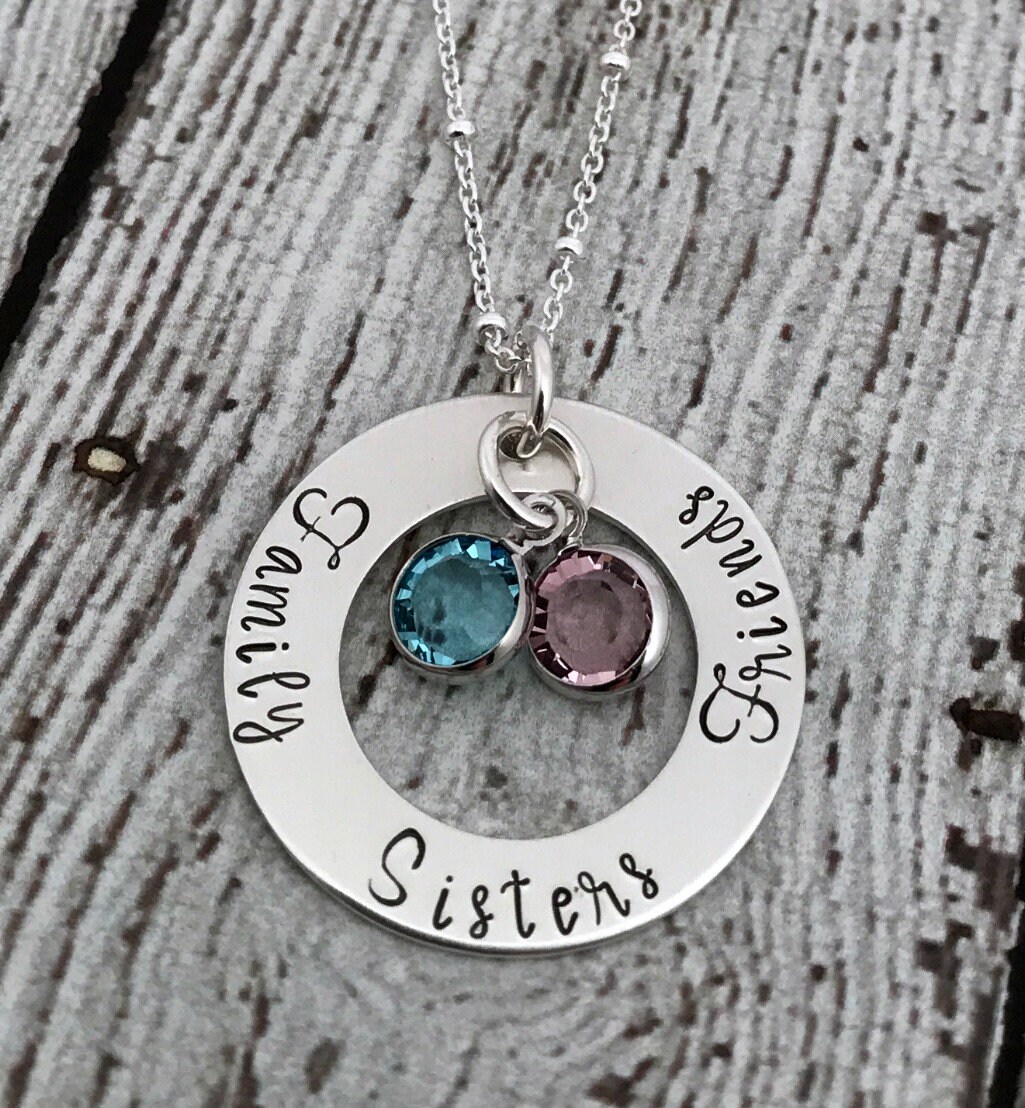 Sister Necklace Sisters Necklace for 2 Sisters Necklace for