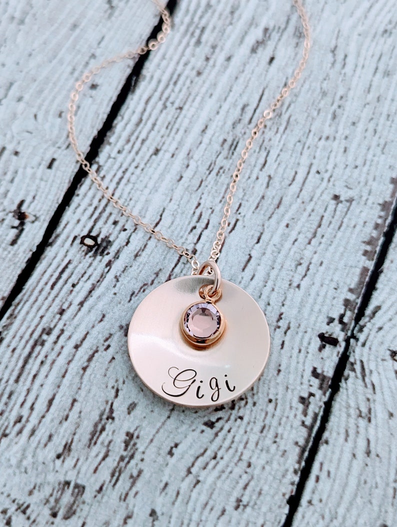 Grandmother Necklace, Birthstone Jewelry, Nana Necklace, Mother in Law Gift, Personalized Gifts, Birthstone Necklace, Mimi Gifts image 10