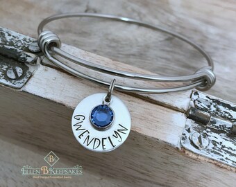 Personalized Mothers Day Gift, Birthstone Bracelet for Mom, Mothers Bracelet, Charm Bracelet for Mom, Gift for Grandmother, Nana Jewelry