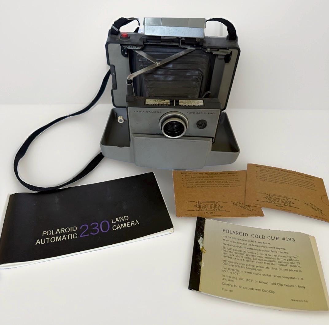 Polaroid 230 Land Camera - Etsy