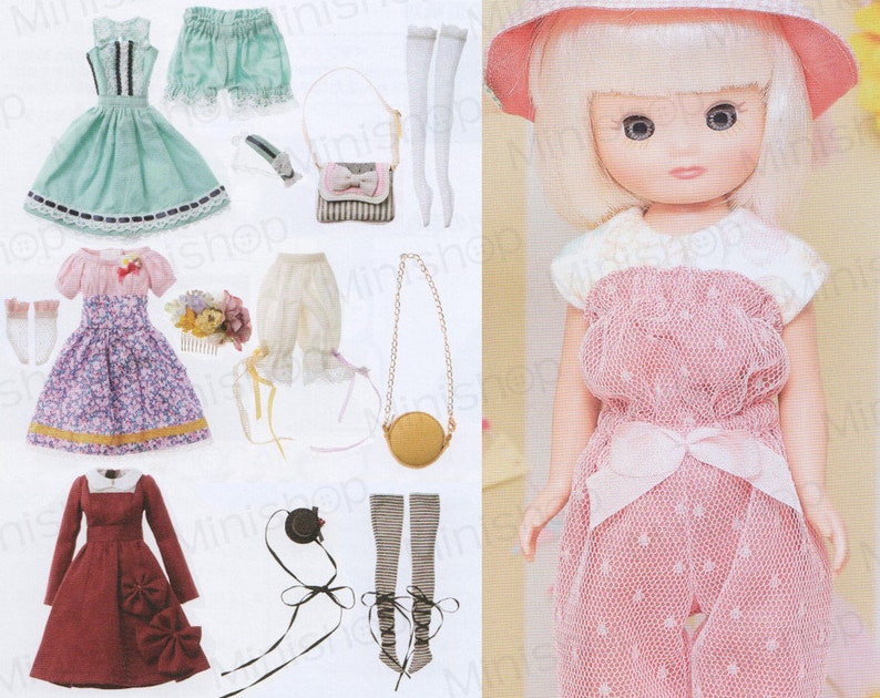 Doll Clothes Romantic Closet Book image 4