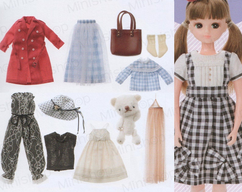 Doll Clothes Romantic Closet Book image 5