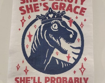 She's Beauty She's Grace She'll Probably Eat Your Face Tee She's Beauty She's Grace She'll Probably Eat Your Face Tee