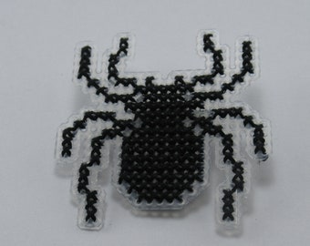 Spider Cross Stitch Pin