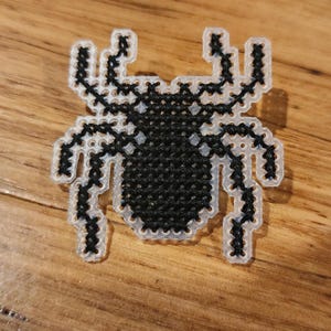 Spider Cross Stitch Pin