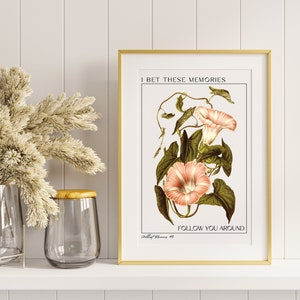 Wildest Dreams Art Print, Botanical Art Print, Gifts for Her,