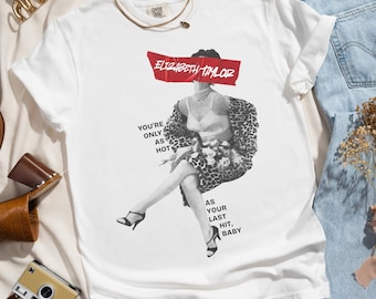 The Real Elizabeth T-Shirt, Vintage Vibes Shirt, Comfort Colors 1717, Collage Shirt, Gifts for Her