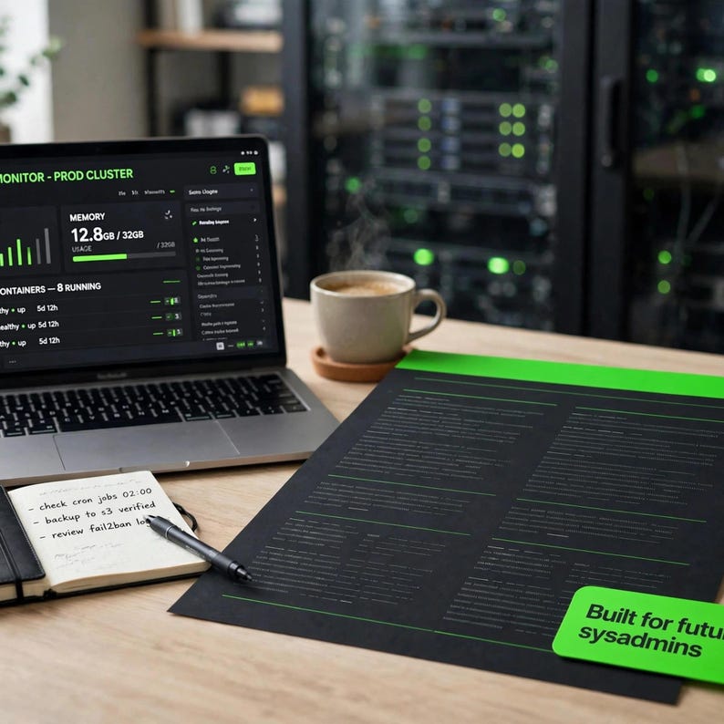 Junior System Administrator Resume Template | ATS Friendly IT Admin CV | Editable Word & Google Docs | Entry Level Sysadmin image 2