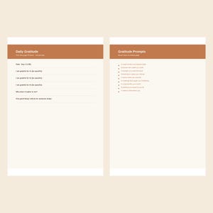 90-Day Gratitude Journal Printable, Daily Gratitude Pages, Weekly Reflection, Gratitude Prompts, Mindfulness Journal PDF image 2