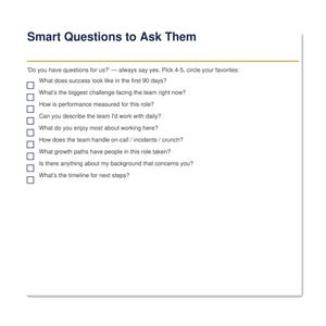 Interview Prep Workbook Printable, Job Interview Preparation Guide with STAR Method Worksheets, 20 Questions and Thank You Emails, PDF image 4