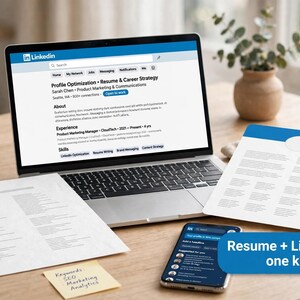Resume and LinkedIn Kit | IT Resume Template + Cover Letter + LinkedIn Profile Guide | ATS Friendly Editable Bundle for Job Seekers image 2