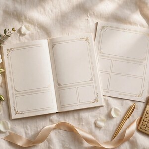 Wedding Budget Planner Printable, Wedding Budget Tracker with Vendor Comparison, Payment Tracker & Guest Estimator for Engaged Couples image 3