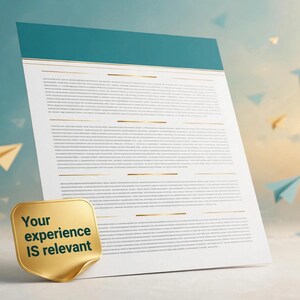 Career Change Resume Template | Switching to Tech IT Resume | ATS Friendly Career Switcher CV | Editable Word Docs