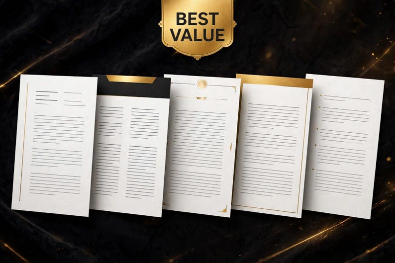Tech Resume Bundle | 5 ATS Friendly IT Resume Templates + Cover Letters | Editable Word & Google Docs | Job Seeker Kit image 1
