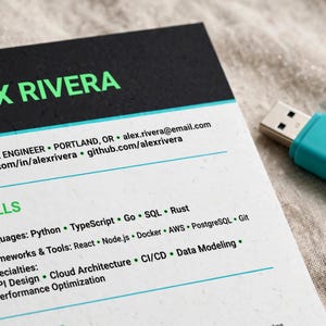 Junior Developer Resume Template | Bootcamp Grad Coding CV | ATS Friendly Programmer Resume | Entry Level Software Engineer CV image 3