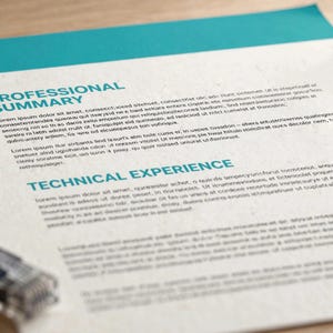 Cv-sjabloon voor netwerktechnicus | ATS-vriendelijk cv voor netwerkengineer | Bewerkbaar in Word en Google Docs | Cv voor IT-infrastructuur afbeelding 3