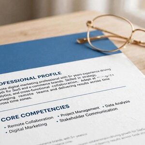 Remote Tech Support Resume Template | Work From Home IT Resume | ATS Friendly Virtual Support CV | Editable Word & Google Docs image 3