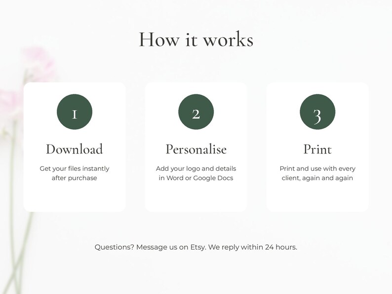 Editable patch test record template for lash and brow artists, Word and Google Docs