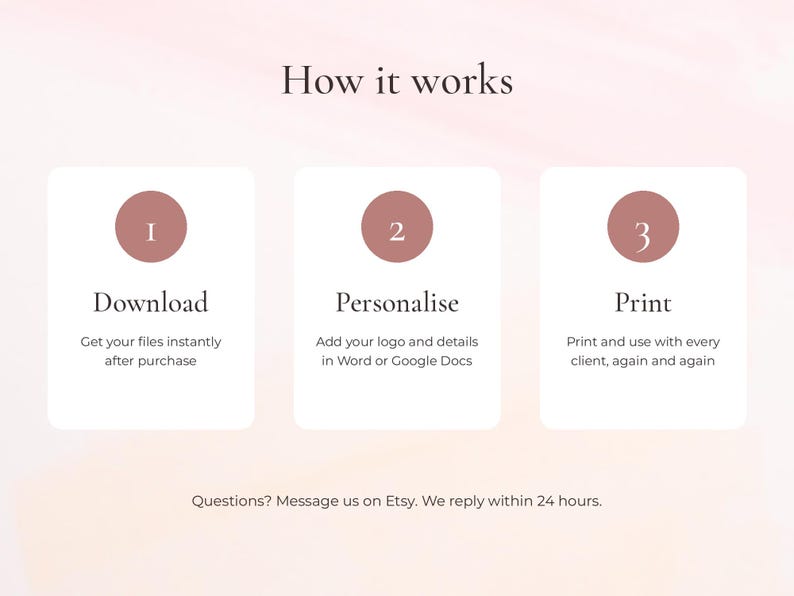 Editable patch test record template for lash and brow artists, Word and Google Docs