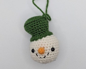 Snowman, Christmas snowman Snowman Christmas decoration, Crocheted snowman