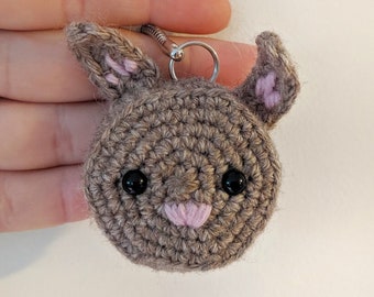 Bunny, Bunny keychain, porte-clés lapin, lapin plat