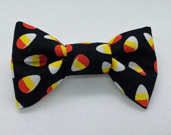 Candy Corn Cutie Dog Bow Tie