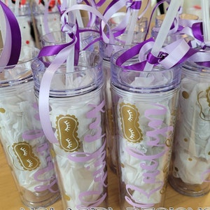 Personalized Slumber Party Tumbler, Sleepover Favor, Girl Night Gift, Bachelorette Spa Party, Sweet 16, Tween Birthday favor
