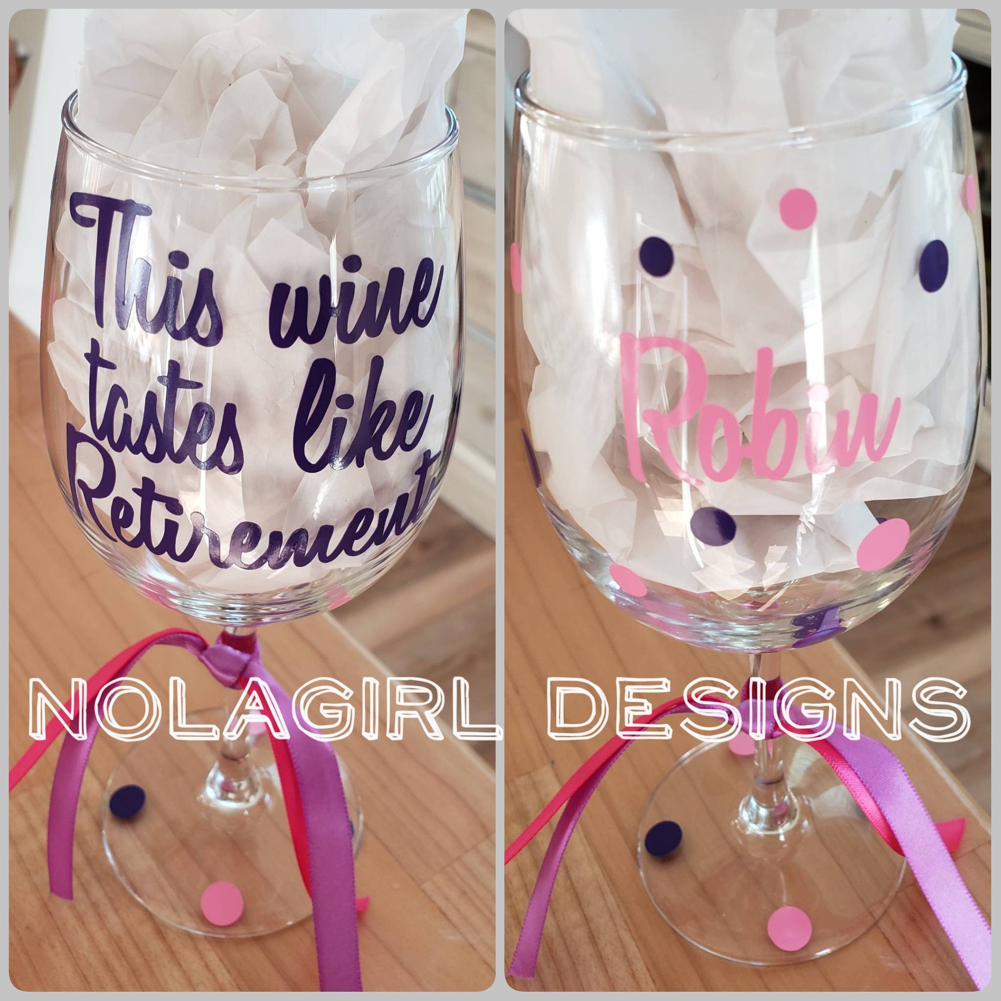 Lustiges Ruhestandsgeschenk Weinglas für Frauen – humorvolle Geschenke für Mutter, Tante, Freund, Kollegen – einzigartiges und lustiges Weinglas – Happy Retirement Party Geschenke