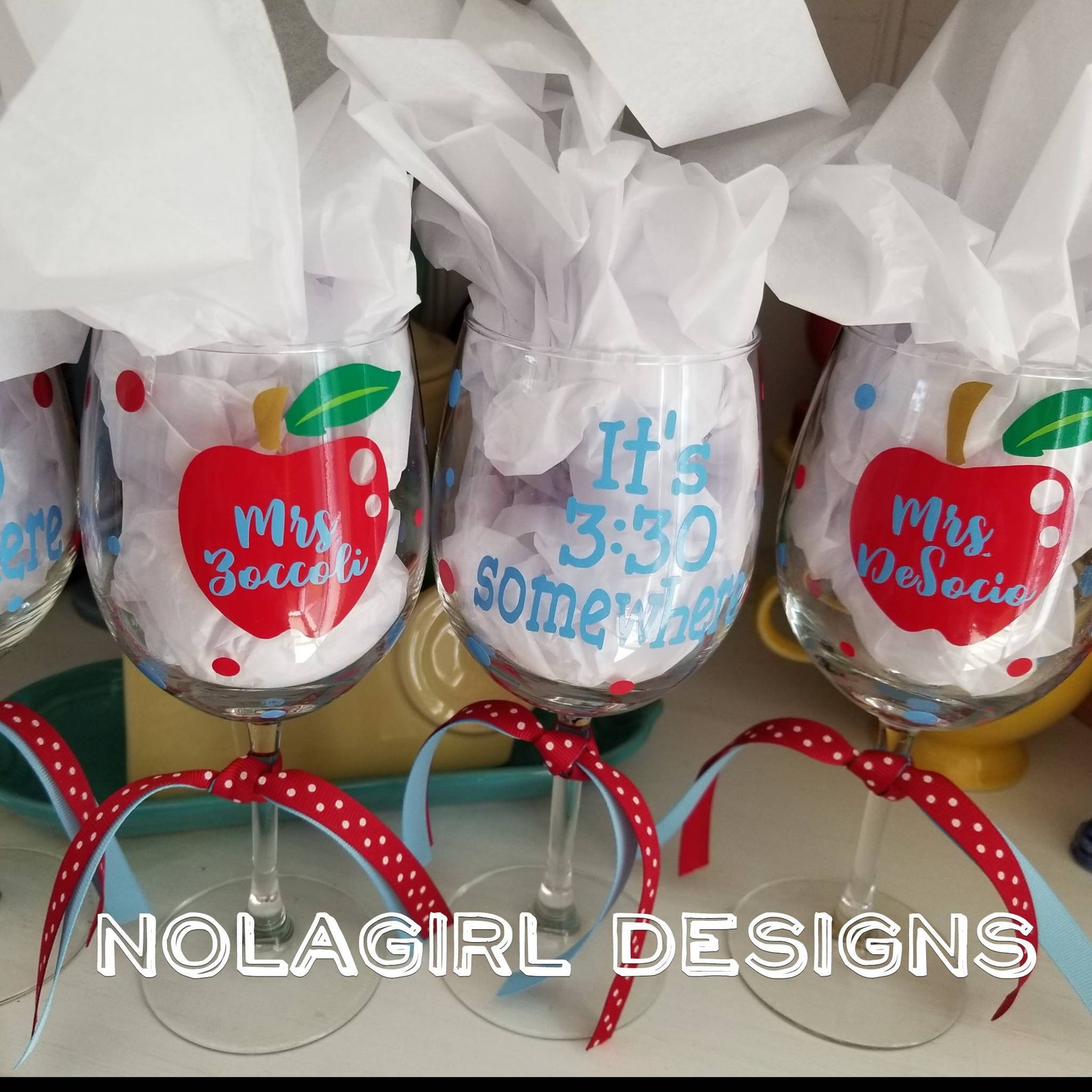 Teacher Wine Glass Teacher Gift After School Snack Back to Etsy Canada