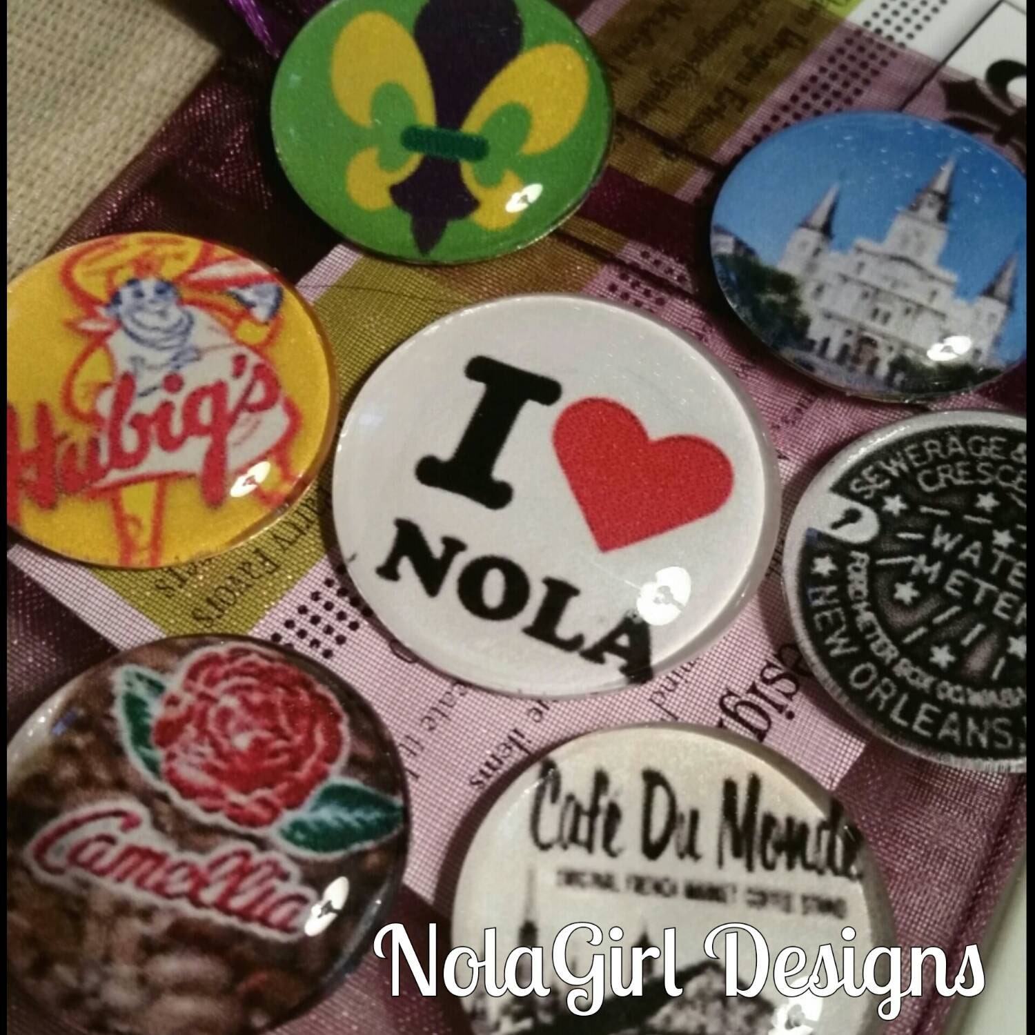 I LOVE NOLA Set New Orleans Set Party Favor Etsy