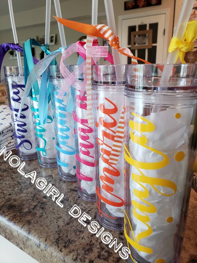 Personalized Birthday Party Favor Sweet 16 Gift Skinny Etsy