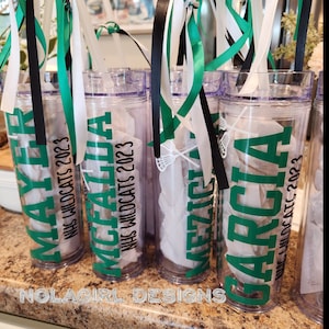 Class of 2026, Graduate party gift, High school grad, Varsity Sports, college grad, Graduation gift, Personalized tumbler, Senior Night 2026