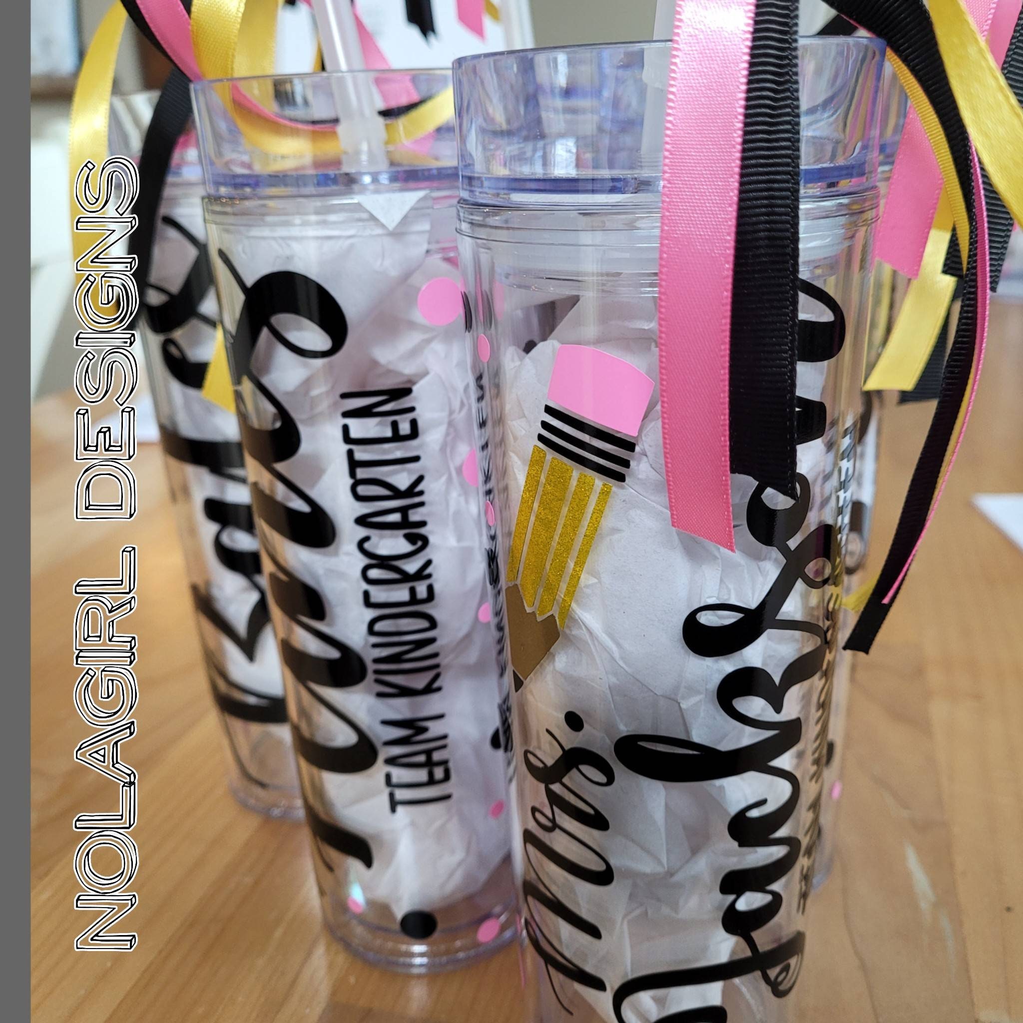 Personalized Tumbler With Lid and Straw, Bridesmaids Gifts, Acrylic Custom  Tumbler, Skinny Tumbler, Personalized Gift, Teacher Gift Cup 