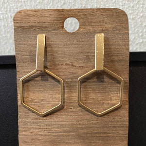 Gold Geometric Earrings