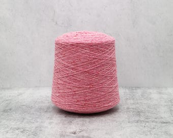Wildmoor Soft Donegal Tweed Peony Merino Wool Yarn Cone (2/16 Nm)