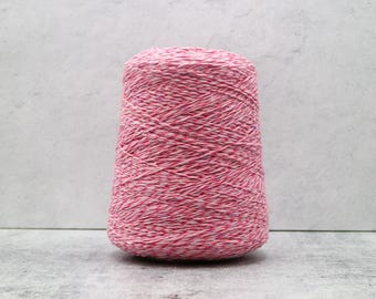 Eske Peppermint Twist Chunky Merino Alpaca Donegal Yarn Cone 1/2.4 Nm Machine Knitting Yarn