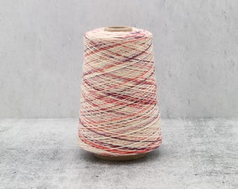 100% Merino Wool Space-Dyed Lace Weight Yarn Color: Spectrum (225g Cone)