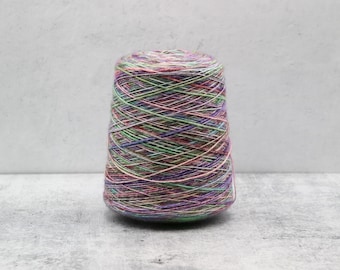 Waterlilies 73% Cotton Blend Yarn, Space Dyed DK Weight for Knitting Crochet (500g)