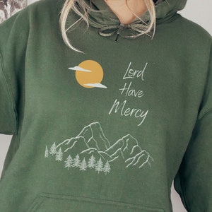 Womens Sweatshirt, Lord Have Mercy Hoodie, Christian Sweatshirt, Orthodox, Sweatshirt, Orthodox Christian Hoodie, Faith Sweatshirt, Jesus