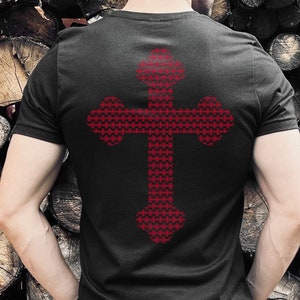 Cross of Crosses, Orthodox T-shirt, Christian T-shirt, Mens T-shirt, Orthodox, T-shirt, Orthodox Christian, Unisex T-shirt, Faith T-shirt
