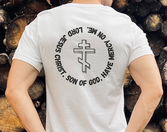 Jesus Prayer Shirt, Christian t-shirt, Women’s shirt, Orthodox, shirt, Christian, Faith t-shirt, Cross shirt, tee, t-shirt, prayer shirt