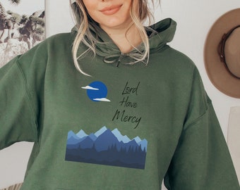 Lord Have Mercy Christian Hoodie, Orthodox Sweatshirt