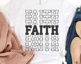 Shirt Faith, T-shirt Christian Love and Grace