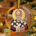 Orthodox icon christmas ornaments