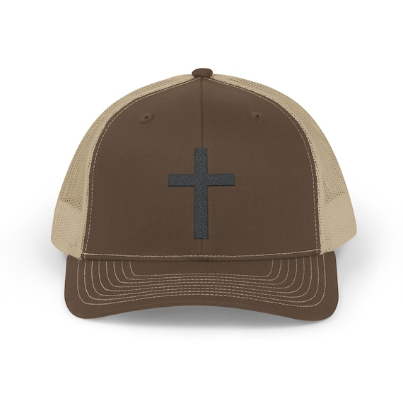 Cross Trucker Cap, Christian Snapback, Faith Inspired Hat  display picture 1