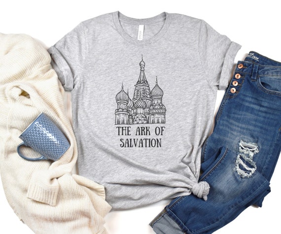 Ark of Salvation t-shirt, Orthodox shirt, Christian tshirt, human shirt, gift for him, gift for her, cross tee, faith sweatshirt, living